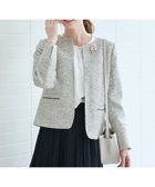 【イッカ/ikka】のファンシーツイードジャケット オフホワイト|ID: prp329100004592978 ipo3291000000032610873