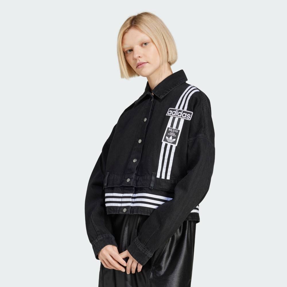 【アディダス/adidas】の【公式】アディダス adidas アディブレイク デニム 2-In-1 トラックトップ 人気、トレンドファッション・服の通販 founy(ファニー) 　ファッション　Fashion　レディースファッション　Ladies' Fashion Online　クロップド　Cropped　ジャケット　Jacket　デニム　Denim　ルーズ　Loose　定番　Standard　 other-1|ID: prp329100004592991 ipo3291000000032611079