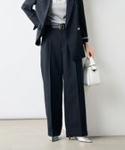 【ノーリーズ/NOLLEY'S】の《セットアップ対応》ウォッシャブルライトドライシャンブレーワイドパンツ ネイビー|ID: prp329100004592998 ipo3291000000032611174
