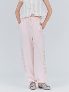 【ファーファー/FURFUR】のロゴプリントスウェットパンツ 人気、トレンドファッション・服の通販 founy(ファニー) ファッション Fashion レディースファッション Ladies' Fashion Online パンツ Pants フィット Fit プリント Print ワイド Wide thumbnail PNK[066]|ID: prp329100004593017 ipo3291000000032611545