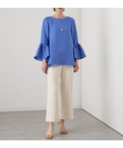 【アナイ/ANAYI】の【セットアップ対応商品】ライトスラブフレアクロップドパンツ white|ID: prp329100004593027 ipo3291000000032611632