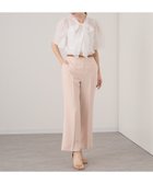 【アナイ/ANAYI】の【セットアップ対応商品】ライトスラブフレアクロップドパンツ pink beige|ID: prp329100004593027 ipo3291000000032611633