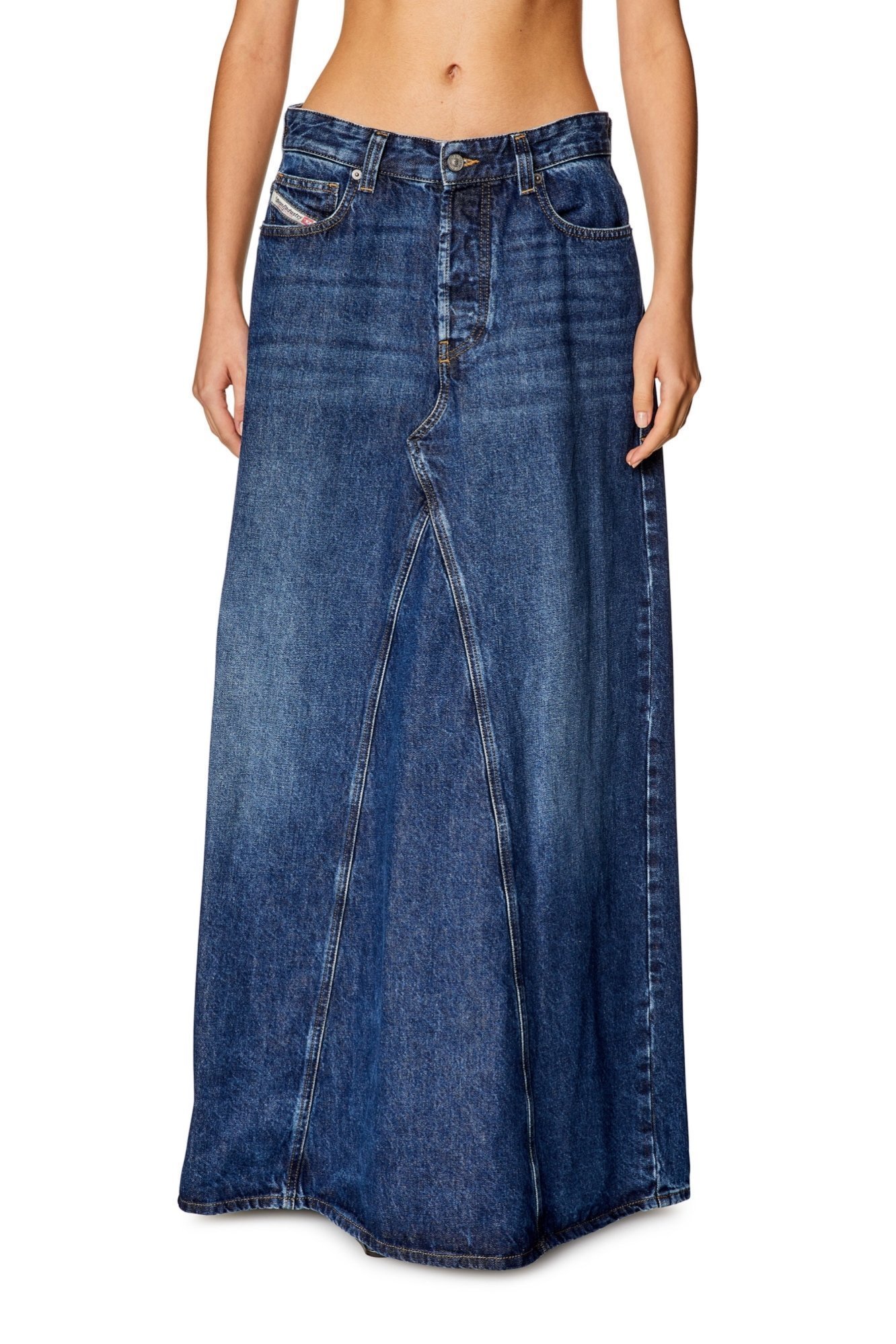 【ディーゼル/DIESEL】のレディース スカート デニム 人気、トレンドファッション・服の通販 founy(ファニー) 　ファッション　Fashion　レディースファッション　Ladies' Fashion Online　スカート　Skirt　ウォッシュ　Wash　デニム　Denim　パッチ　Patch　マキシ　Maxi　 other-1|ID: prp329100004593038 ipo3291000000032611761