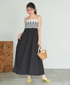 【ラブティックボンボン/La boutique BonBon】の【お上品映え◎】スカラップ刺繍Aラインキャミワンピース 人気、トレンドファッション・服の通販 founy(ファニー) ファッション Fashion レディースファッション Ladies' Fashion Online ワンピース Dress キャミワンピース No Sleeve Dresses おすすめ Recommend キャミワンピース Cami Dress スカラップ Scalloped ペチコート Petticoat ポケット Pocket ラッフル Raffle エレガント 上品 Elegant 夏 Summer thumbnail ブラック|ID: prp329100004593658 ipo3291000000032619407