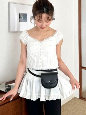 【リリーブラウン/Lily Brown】のコットンレースヴィンテージブラウス 人気、トレンドファッション・服の通販 founy(ファニー) ファッション Fashion レディースファッション Fashion for Women トップス・カットソー Cut & Sew Tops シャツ・ブラウス・オフィスカジュアル Elegant Blouses & Button-Ups ガーリー Girly, Feminine Style ギンガム Gingham, Gingham Fabric クラシカル Classical, Vintage-Inspired ストライプ Stripe, Striped Pattern チェック Check, Plaid, Tartan フェミニン Feminine, Girly フロント Front, Front Design エレガント 上品 Elegant 無地 Plain, Solid Color |ID:prp329100004593669
