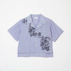 【チカ キサダ/CHIKA KISADA】の刺繍入りブラウス 人気、トレンドファッション・服の通販 founy(ファニー) ファッション Fashion レディースファッション Ladies' Fashion Online トップス・カットソー Tops/Tshirt シャツ/ブラウス Shirts/Blouses thumbnail BluexBlack|ID: prp329100004593681 ipo3291000000032620288