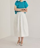 【ロペ/ROPE'】のコクーンジャガードスカート 人気、トレンドファッション・服の通販 founy(ファニー) ファッション Fashion レディースファッション Ladies' Fashion Online スカート Skirt おすすめ Recommend エレガント 上品 Elegant コクーン Cocoon フラワー Flower フリンジ Fringe ポケット Pocket モチーフ Motif thumbnail ホワイト(10)|ID: prp329100004593691 ipo3291000000032620890