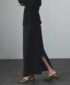 【サロン アダム エ ロペ/SALON adam et rope'】のシャイニージャカードナロースカート ネイビー系(41)|ID: prp329100004593699 ipo3291000000032621253