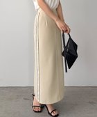 【ジュノア/JUNOAH】のcallautia サイドラインIラインスカート アイボリー|ID: prp329100004593727 ipo3291000000032622640