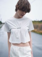 【エミ/emmi】の【emmi×PlaX(TM)】クロップドemmiロゴTシャツ OWHT[002]|ID: prp329100004593733 ipo3291000000032622830