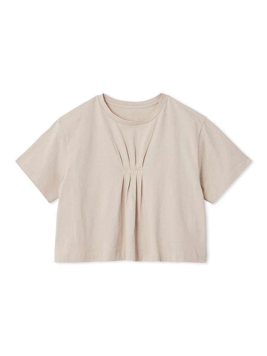 【エミ/emmi】の【emmi×PlaX(TM)】クロップドemmiロゴTシャツ インテリア・キッズ・メンズ・レディースファッション・服の通販 founy(ファニー) 　ファッション　Fashion　レディースファッション　Ladies' Fashion Online　トップス・カットソー　Tops/Tshirt　シャツ/ブラウス　Shirts/Blouses　ロング / Tシャツ　T-Shirts　クロップド　Cropped　LBEG[035]|ID: prp329100004593733 ipo3291000000032622832