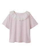 【ピンクハウス/PINK HOUSE】のコットンレース使いカットソー シロ×ピンク|ID: prp329100004593734 ipo3291000000032752914