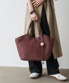 【ラシット/russet】の【russet×BEARDSLEYコラボ第2弾】カゴトートバッグ ボルドー|ID: prp329100004593754 ipo3291000000032623465