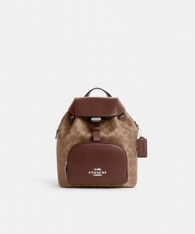 【コーチ/COACH】の【公式】ペース バックパック・シグネチャー キャンバス 人気、トレンドファッション・服の通販 founy(ファニー) ファッション Fashion レディースファッション Fashion for Women バッグ Bags キャンバス Canvas, Canvas Fabric ジップ Zip, Zipper ドローストリング Drawstring, Pull Cord ポケット Pocket, Pocket Detail リュック Backpack, Rucksack 財布 Wallet, Purse |ID:prp329100004593761