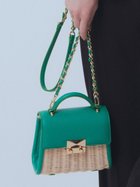 【セルフォード/CELFORD】のラタンミックスミニバッグ 人気、トレンドファッション・服の通販 founy(ファニー) 雑誌掲載アイテム Magazine Items ファッション雑誌 Fashion Magazines ビジンヒャッカ 美人百花 ファッション Fashion レディースファッション Ladies' Fashion Online バッグ Bag 3月号 March Issue チェーン Chain メタル Metal エレガント 上品 Elegant 雑誌 Magazine thumbnail GRN[024]|ID: prp329100004593768 ipo3291000000032623696