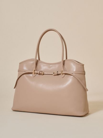 【スナイデル/SNIDEL】のソフトベルトトートバッグ インテリア・キッズ・メンズ・レディースファッション・服の通販 founy(ファニー) 　ファッション　Fashion　レディースファッション　Ladies' Fashion Online　バッグ　Bag　ベルト　Belts　おすすめ　Recommend　シンプル　Simple　スエード　Suede　フェイクレザー　Faux Leather　ポケット　Pocket　マグネット　Magnet　ヴィンテージ　Vintage　エレガント 上品　Elegant　今季　This Season　ビジネス 仕事 通勤　Business　BEG[037]|ID: prp329100004593777 ipo3291000000032623806