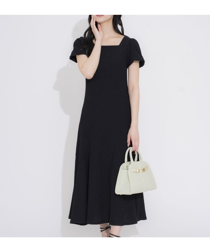 【ノエラ/Noela】のスクエアネックカットワンピ インテリア・キッズ・メンズ・レディースファッション・服の通販 founy(ファニー) https://founy.com/ ファッション Fashion レディースファッション Ladies' Fashion Online ワンピース Dress カットソー Cut And Sew ギャザー Gather スクエア Square ポケット Pocket |ID: prp329100004593827 ipo3291000000032624592