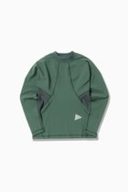 【アンドワンダー/and wander】のrash guard green|ID: prp329100004593830 ipo3291000000032624635