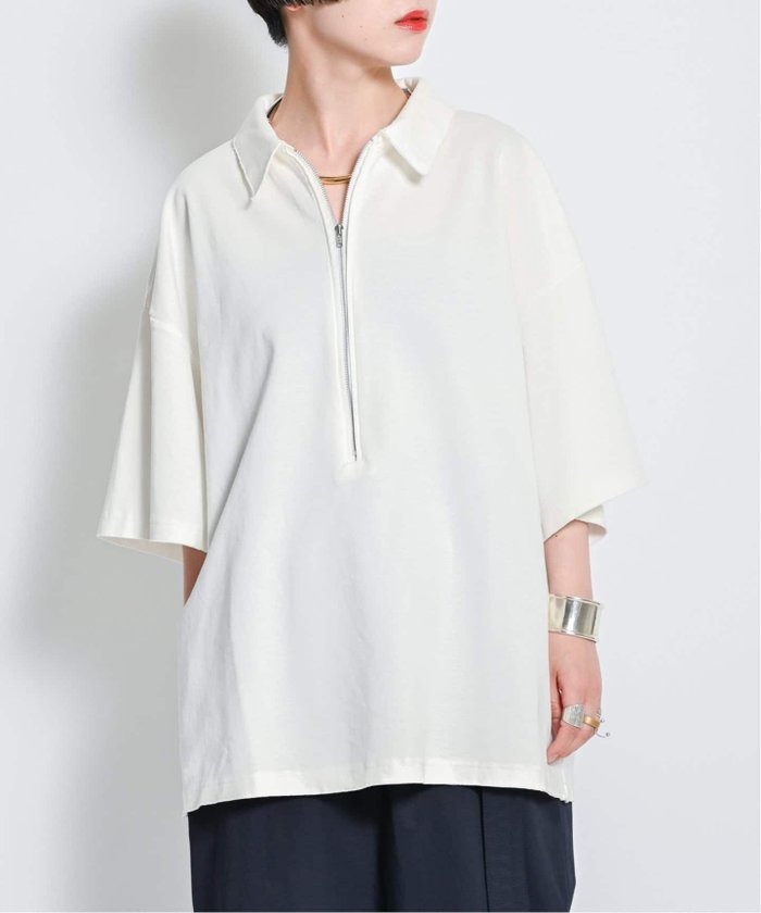 【シティーショップ/CITYSHOP】のCUTSEW ポロシャツT インテリア・キッズ・メンズ・レディースファッション・服の通販 founy(ファニー) https://founy.com/ ファッション Fashion レディースファッション Ladies' Fashion Online トップス・カットソー Tops/Tshirt シャツ/ブラウス Shirts/Blouses ポロシャツ Polo Shirts 2025年 2025 2025春夏・S/S Ss,Spring/Summer,2025 シルケット Mercerization シンプル Simple トレンド Trend フォルム Form ポロシャツ Polo Shirt ヨーク Yoke |ID: prp329100004593837 ipo3291000000032624729