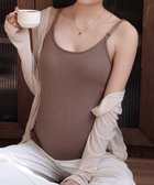 【アイモハ/aimoha / KIDS】のaimoha -select-/マタニティ授乳対応リブキャミソール 人気、トレンドファッション・服の通販 founy(ファニー) ファッション Fashion キッズファッション KIDS Children’s Clothing インナー Inner シンプル Simple フィット Fit ベーシック Basic thumbnail チョコ|ID: prp329100004593838 ipo3291000000032624735