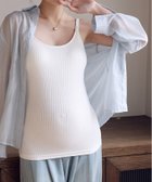 【アイモハ/aimoha / KIDS】のaimoha -select-/マタニティ授乳対応リブキャミソール 人気、トレンドファッション・服の通販 founy(ファニー) ファッション Fashion キッズファッション KIDS Children’s Clothing インナー Inner シンプル Simple フィット Fit ベーシック Basic thumbnail ホワイト|ID: prp329100004593838 ipo3291000000032624737