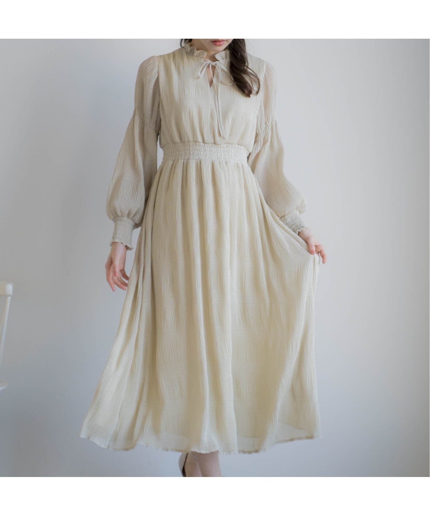 【ノエラ/Noela】のマジョリカプリーツワンピ インテリア・キッズ・メンズ・レディースファッション・服の通販 founy(ファニー) 　ファッション　Fashion　レディースファッション　Ladies' Fashion Online　ワンピース　Dress　エアリー　Airy　フェミニン　Feminine　プリーツ　Pleats　ポケット　Pocket　リボン　Ribbon　ライトグリーン|ID: prp329100004593854 ipo3291000000032625124