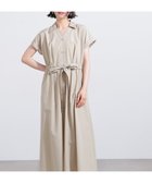 【エヌ ナチュラルビューティーベーシック/N.Natural Beauty basic】のオープンカラーシャツワンピース ベージュ|ID: prp329100004593859 ipo3291000000032625185