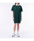 【ラコステ/LACOSTE】のリラックスシルエットクレリックポロドレス ダークグリーン|ID: prp329100004593871 ipo3291000000032625411