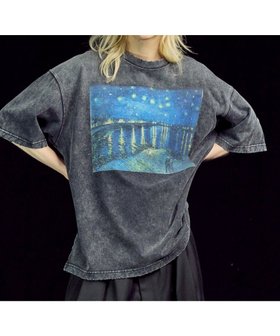 【メゾンスペシャル/MAISON SPECIAL】の【ART SERIES】「Vincent Willem van Gogh」Prime-Over Crew Neck T-Shirt 人気、トレンドファッション・服の通販 founy(ファニー) ファッション Fashion レディースファッション Ladies' Fashion Online トップス・カットソー Tops/Tshirt シャツ/ブラウス Shirts/Blouses ロング / Tシャツ T-Shirts インナー Inner ショルダー Shoulder ドロップ Drop フランス France フロント Front プリント Print ユーズド Used リアル Real ワーク Work |ID:prp329100004593895