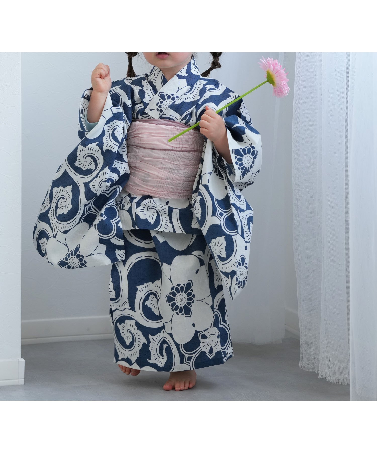【ウタタネ/utatane / KIDS】のutatane*注染工房 kids 日本製小幅生地使用 子供浴衣3点セット インテリア・キッズ・メンズ・レディースファッション・服の通販 founy(ファニー) 　ファッション　Fashion　キッズファッション　Fashion for Kids　日本製　Made In Japan　青系|ID: prp329100004593903 ipo3291000000032727292