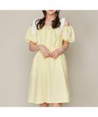 【その他のブランド/Other】のオフショルダーリボンフレアワンピース イエロー|ID: prp329100004593907 ipo3291000000033470611