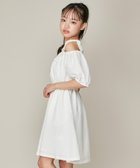 【その他のブランド/Other】のオフショルダーリボンフレアワンピース オフホワイト|ID: prp329100004593907 ipo3291000000033470612