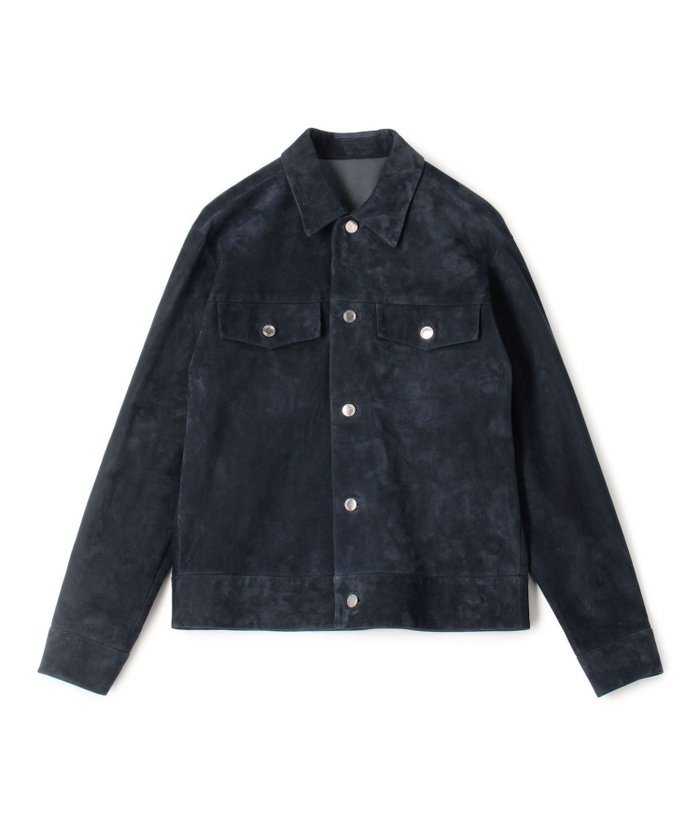 【トゥモローランド/TOMORROWLAND / MEN】のゴートスエード Gジャン インテリア・キッズ・メンズ・レディースファッション・服の通販 founy(ファニー) https://founy.com/ ファッション Fashion メンズファッション Men's Style Online コンパクト Compact コーティング Coating モダン Modern エレガント 上品 Elegant 別注 Special Order |ID: prp329100004593932 ipo3291000000032626779