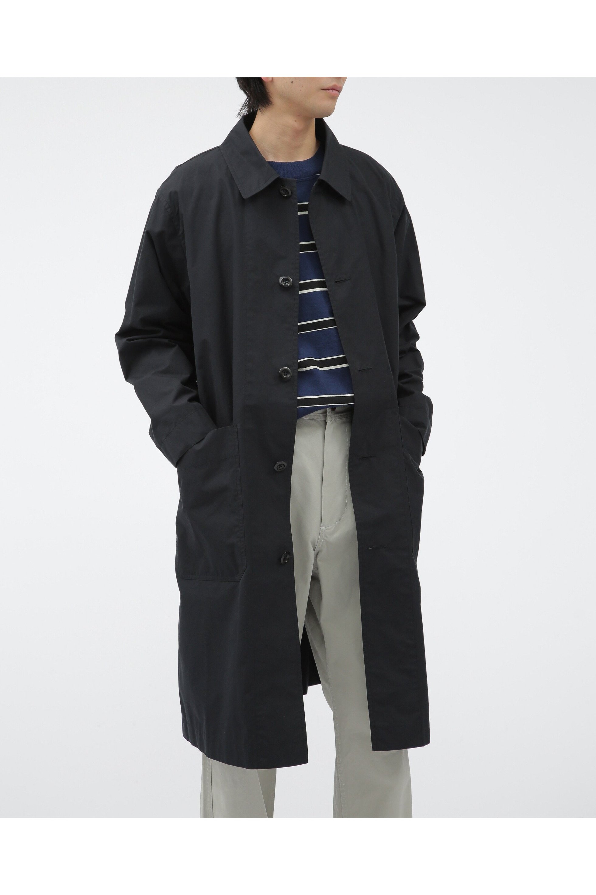 【マーガレット ハウエル/MARGARET HOWELL / MEN】のPROOFED COTTON POPLIN インテリア・キッズ・メンズ・レディースファッション・服の通販 founy(ファニー) 　ファッション　Fashion　メンズファッション　Men's Style Online　テクスチャー　Texture　フィット　Fit　ポケット　Pocket　ワーク　Work　軽量　Lightweight　DARK NAVY1|ID: prp329100004593965 ipo3291000000032627327