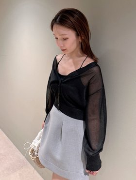 【スナイデル/SNIDEL】 シアーカーディガン人気、トレンドファッション・服の通販 founy(ファニー) ファッション Fashion レディースファッション Ladies' Fashion Online トップス・カットソー Tops/Tshirt カーディガン Cardigans カーディガン Cardigan シアー Sheer シンプル Simple |ID:prp329100004593967