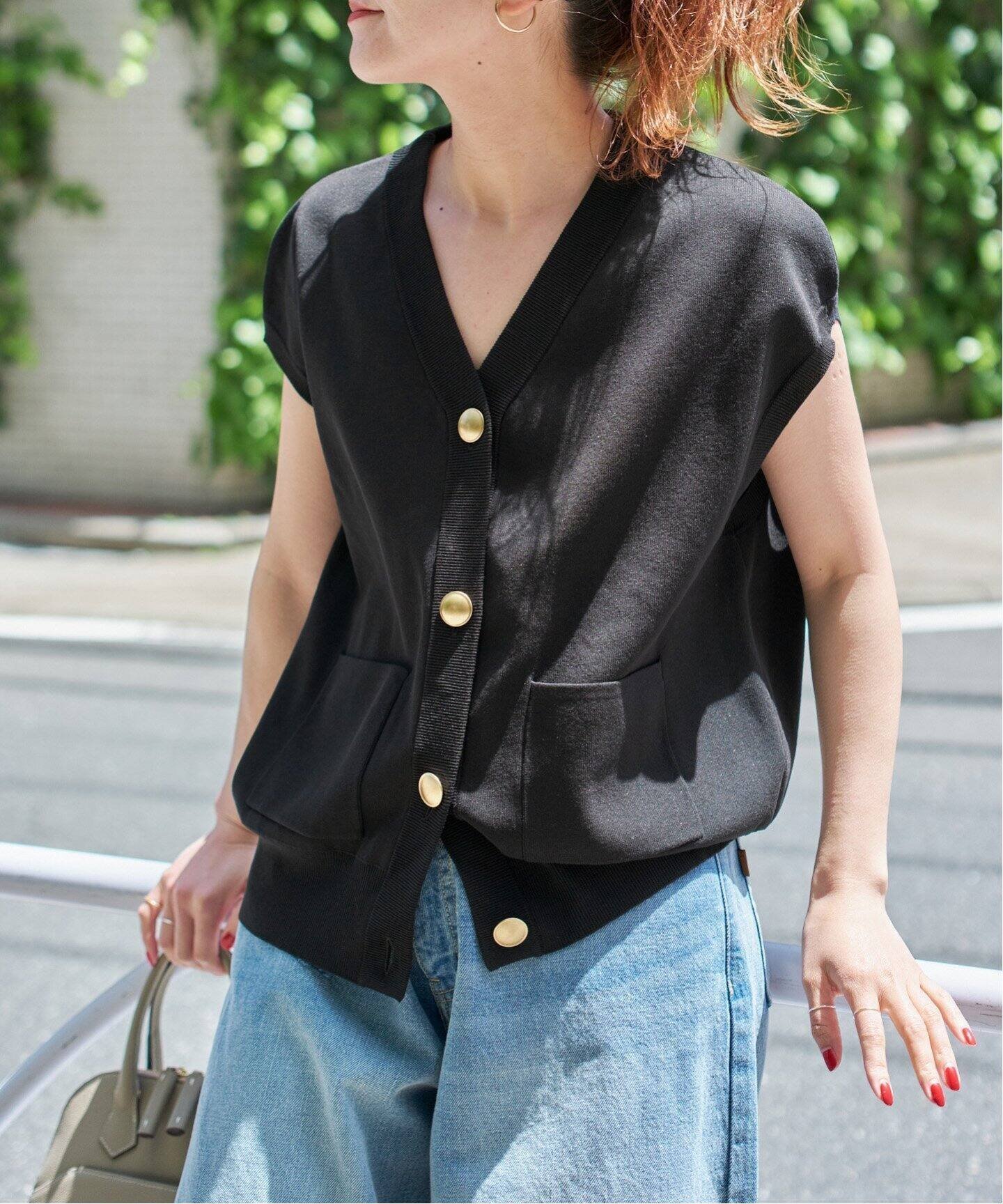 【スピック&スパン/Spick & Span】の《WEB限定追加2 》ウォッシャブルVネックニットベスト 人気、トレンドファッション・服の通販 founy(ファニー) 　ファッション　Fashion　レディースファッション　Ladies' Fashion Online　アウター　Coat Outerwear　トップス・カットソー　Tops/Tshirt　ニット　Knit Tops　ベスト/ジレ　Gilets/Vests　Vネック　V-Neck　ウォッシャブル　Washable　ベスト　Vest　人気　Popularity　再入荷　Restock/Back In Stock/Re Arrival　 other-1|ID: prp329100004593970 ipo3291000000032627380