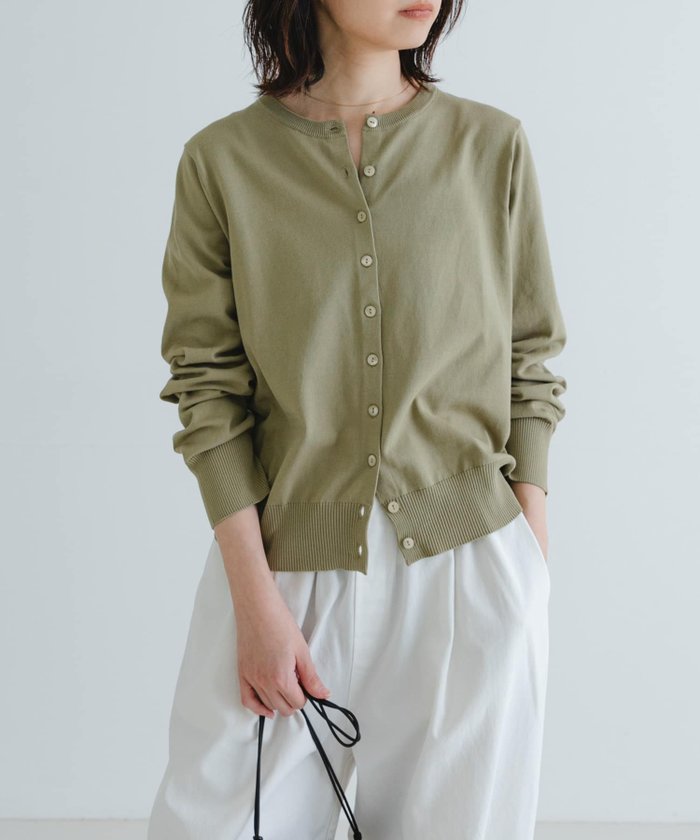 【アーバンリサーチ/URBAN RESEARCH】のnew basic ハイゲージクルーネックニットカーディガン インテリア・キッズ・メンズ・レディースファッション・服の通販 founy(ファニー) https://founy.com/ ファッション Fashion レディースファッション Ladies' Fashion Online トップス・カットソー Tops/Tshirt ニット Knit Tops カーディガン Cardigans 2025年 2025 2025春夏・S/S Ss,Spring/Summer,2025 カーディガン Cardigan コンパクト Compact ベーシック Basic エレガント 上品 Elegant 夏 Summer S/S・春夏 Ss・Spring/Summer 羽織 Haori |ID: prp329100004593974 ipo3291000000032627436