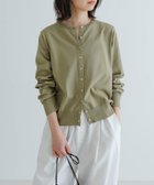【アーバンリサーチ/URBAN RESEARCH】のnew basic ハイゲージクルーネックニットカーディガン SAGE|ID: prp329100004593974 ipo3291000000032627438