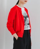 【アーバンリサーチ/URBAN RESEARCH】のnew basic ハイゲージクルーネックニットカーディガン RED|ID: prp329100004593974 ipo3291000000032627440