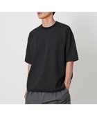 【ビューティ&ユース ユナイテッドアローズ/BEAUTY&YOUTH / UNITED ARROWS / MEN】のAir Dobby ワイドテーパード クルーネック Tシャツ -ヨコストレッチ 吸水速乾性- BLACK|ID: prp329100004593978 ipo3291000000032743324