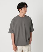 【ビューティ&ユース ユナイテッドアローズ/BEAUTY&YOUTH / UNITED ARROWS / MEN】のAir Dobby ワイドテーパード クルーネック Tシャツ -ヨコストレッチ 吸水速乾性- MD.GRAY|ID: prp329100004593978 ipo3291000000032743330