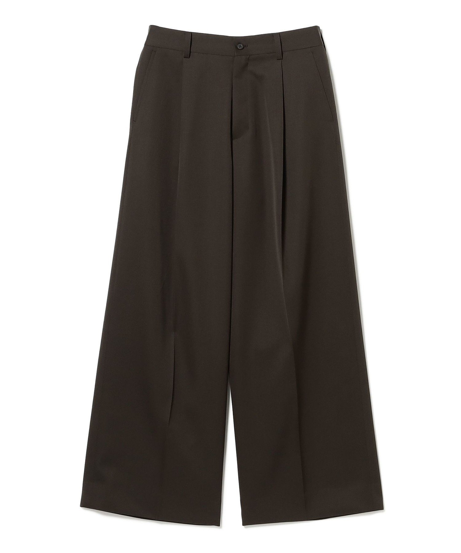 【ビームス/BEAMS / MEN】のssstein / エキストラワイド トラウザー ST.1253 インテリア・キッズ・メンズ・レディースファッション・服の通販 founy(ファニー) 　ファッション　Fashion　メンズファッション　Fashion for Men　バランス　Balance, Style Balance　プリーツ　Pleats, Pleated　モダン　Modern, Contemporary　ワイド　Wide, Wide Fit　GREY_KHAKI|ID: prp329100004593980 ipo3291000000032742896