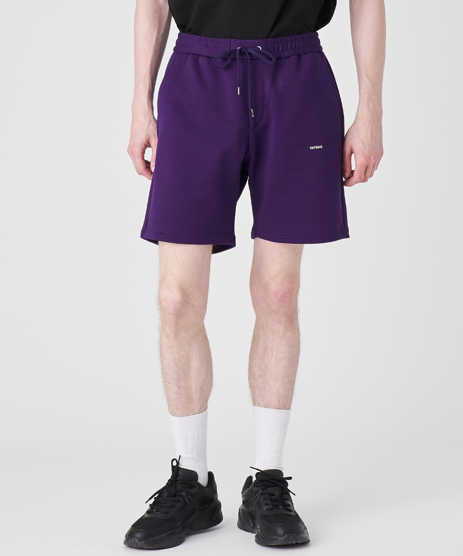 【その他のブランド/Other】の【TATRAS 直営店】FUSSA フッサ / ハーフパンツ インテリア・キッズ・メンズ・レディースファッション・服の通販 founy(ファニー) 　ファッション　Fashion　メンズファッション　Men's Style Online　ボトムス　Bottoms/Men　ハーフ / ショートパンツ　Short Pants　シルケット　Mercerization　ダブル　Double　ハーフ　Half　パッチ　Patch　プリント　Print　プレート　Plate　ポケット　Pocket　メタル　Metal　リラックス　Relax　NAVY|ID: prp329100004593984 ipo3291000000032627593