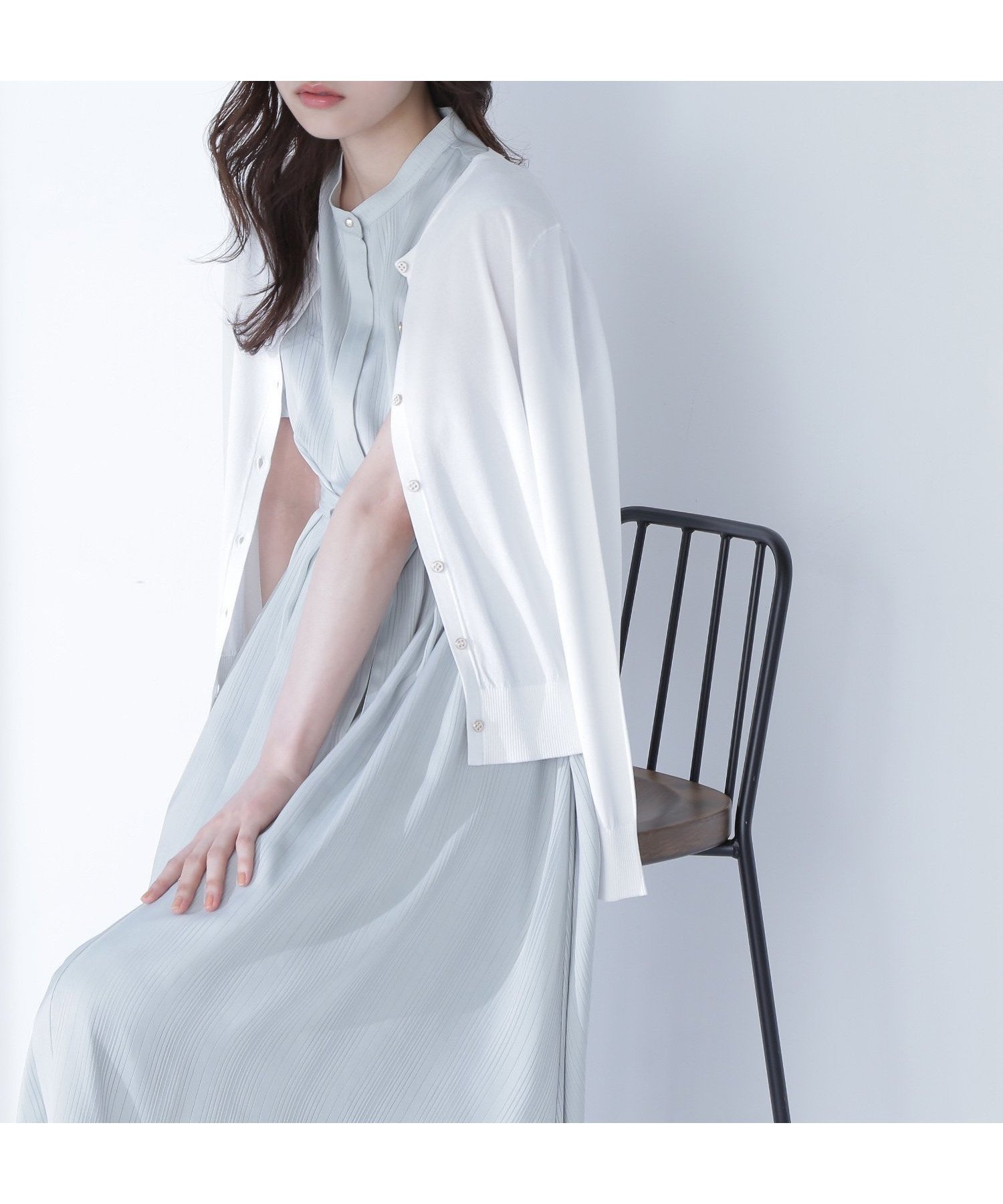 【ナチュラル ビューティー ベーシック/NATURAL BEAUTY BASIC】のレーヨンナイロンカーディガン 人気、トレンドファッション・服の通販 founy(ファニー) 　ファッション　Fashion　レディースファッション　Ladies' Fashion Online　トップス・カットソー　Tops/Tshirt　カーディガン　Cardigans　おすすめ　Recommend　カーディガン　Cardigan　シンプル　Simple　エレガント 上品　Elegant　人気　Popularity　定番　Standard　 other-1|ID: prp329100004593985 ipo3291000000032627615