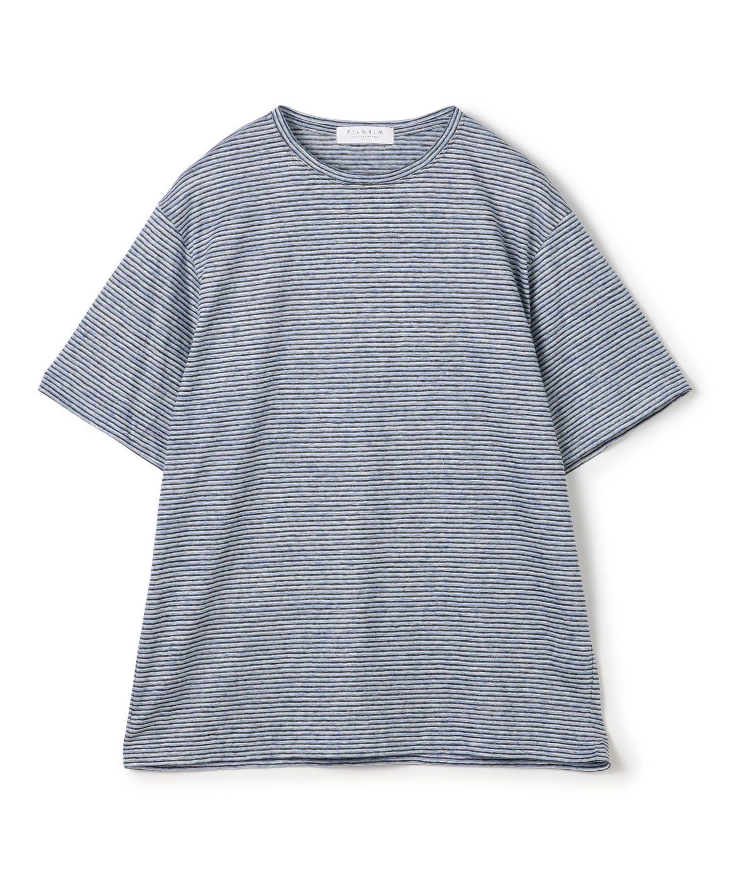 【トゥモローランド/TOMORROWLAND / MEN】のリネン ボーダー ハーフスリーブカットソー BOTTO GIUSEPPE 人気、トレンドファッション・服の通販 founy(ファニー) 　ファッション　Fashion　メンズファッション　Men's Style Online　トップス・カットソー　Tops/Tshirt/Men　インナー　Inner　エレガント 上品　Elegant　カットソー　Cut And Sew　ジャケット　Jacket　ジャージ　Jersey　ジャージー　Jersey　スポーティ　Sporty　ブルゾン　Blouson　ボーダー　Border　リネン　Linen　リラックス　Relax　半袖　Short Sleeve　 other-1|ID: prp329100004594005 ipo3291000000032627910