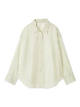 【フレイ アイディー/FRAY I.D】 オーガンジーシアーシャツ人気、トレンドファッション・服の通販 founy(ファニー) ファッション Fashion レディースファッション Ladies' Fashion Online トップス・カットソー Tops/Tshirt シャツ/ブラウス Shirts/Blouses エレガント 上品 Elegant オーガンジー Organdy カフス Cuffs キャミ Cami シャイニー Shiny タンク Tank バランス Balance フロント Front ルーズ Loose |ID:prp329100004594024