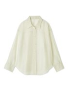 【フレイ アイディー/FRAY I.D】のオーガンジーシアーシャツ 人気、トレンドファッション・服の通販 founy(ファニー) ファッション Fashion レディースファッション Ladies' Fashion Online トップス・カットソー Tops/Tshirt シャツ/ブラウス Shirts/Blouses エレガント 上品 Elegant オーガンジー Organdy カフス Cuffs キャミ Cami シャイニー Shiny タンク Tank バランス Balance フロント Front ルーズ Loose thumbnail WHT[001]|ID: prp329100004594024 ipo3291000000032628168