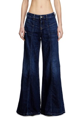 【ディーゼル/DIESEL】のウィメンズ デニムパンツ D-AKII 人気、トレンドファッション・服の通販 founy(ファニー) ファッション Fashion レディースファッション Ladies' Fashion Online パンツ Pants デニムパンツ Denim Pants ウォッシュ Wash クール Cool デニム Denim パッチ Patch フィット Fit フレア Flare リネン Linen |ID:prp329100004594043