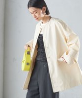 【シップス フォー ウィメン/SHIPS】の撥水加工/手洗い可能 綿 ナイロン ギャバ ノーカラー ミディ コート 24SS 人気、トレンドファッション・服の通販 founy(ファニー) ファッション Fashion レディースファッション Ladies' Fashion Online アウター Coat Outerwear コート Coats 2024年 2024 2024春夏・S/S Ss,Spring/Summer,2024 おすすめ Recommend タイトスカート Tight Skirt ドット Dot ハーフ Half エレガント 上品 Elegant ビジネス 仕事 通勤 Business |ID:prp329100004594049