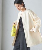 【シップス フォー ウィメン/SHIPS】の撥水加工/手洗い可能 綿 ナイロン ギャバ ノーカラー ミディ コート 24SS 人気、トレンドファッション・服の通販 founy(ファニー) ファッション Fashion レディースファッション Ladies' Fashion Online アウター Coat Outerwear コート Coats 2024年 2024 2024春夏・S/S Ss,Spring/Summer,2024 おすすめ Recommend タイトスカート Tight Skirt ドット Dot ハーフ Half エレガント 上品 Elegant ビジネス 仕事 通勤 Business thumbnail オフホワイト|ID: prp329100004594049 ipo3291000000032628691